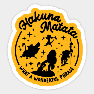 Hakuna Matata Sticker